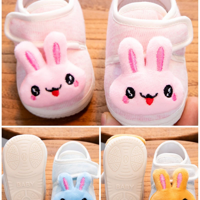 ৪-১৮ মাস বাবুর জন্য Rabbit Design Shoes Brown