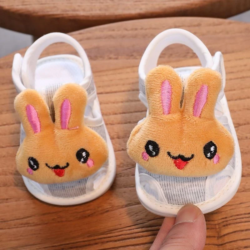 ৪-১৮ মাস বাবুর জন্য Rabbit Design Sandals Brown