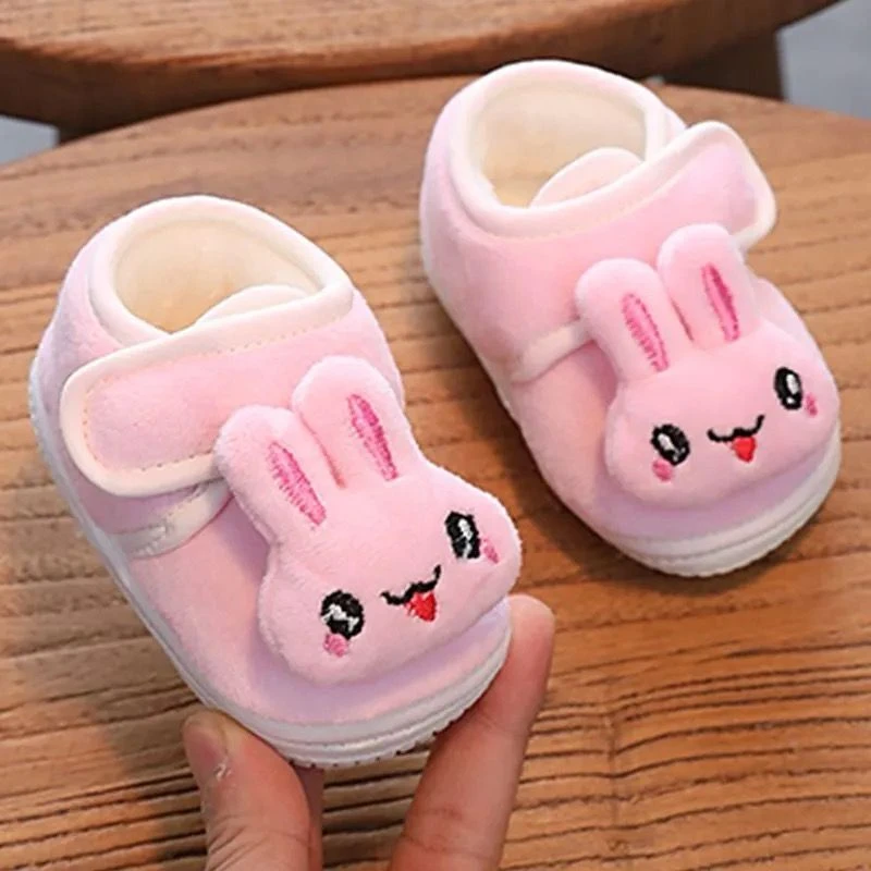 ৪-১৮ মাস বাবুর জন্য Rabbit Design Shoes Pink