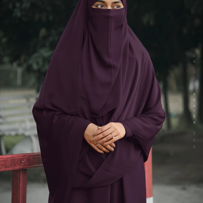 Ahliya Ready Hijab- Deep Purple