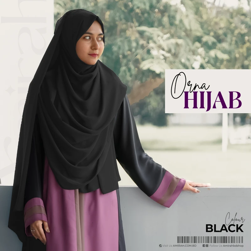 Orna Hijab- Black