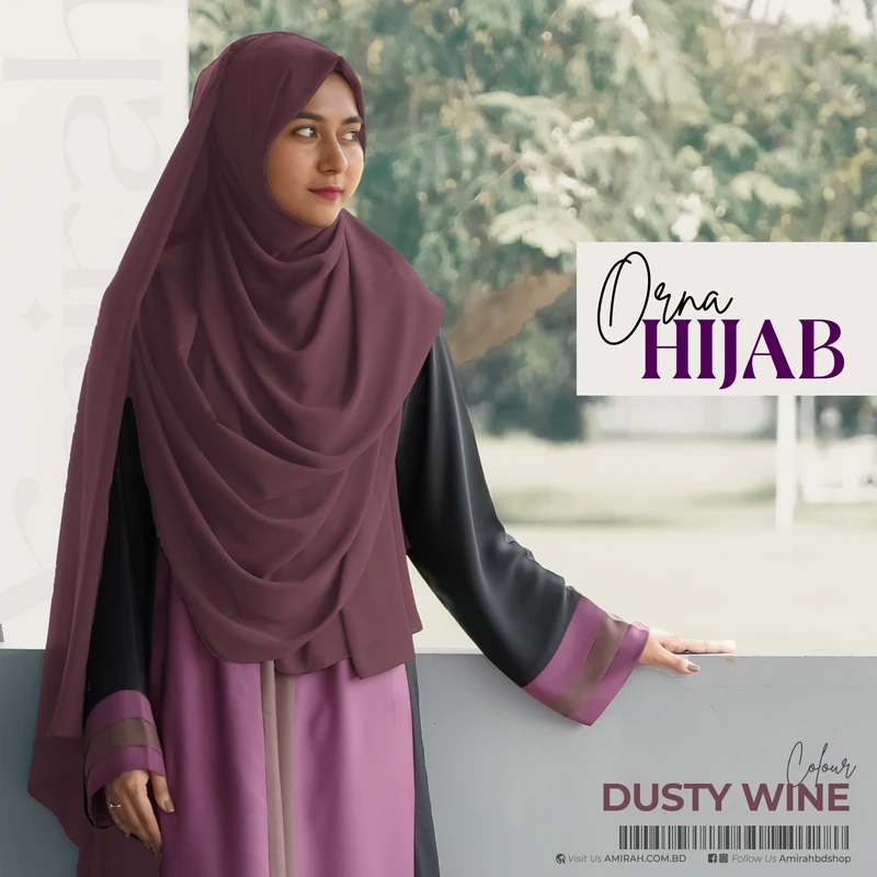 Orna Hijab- Dusty Wine