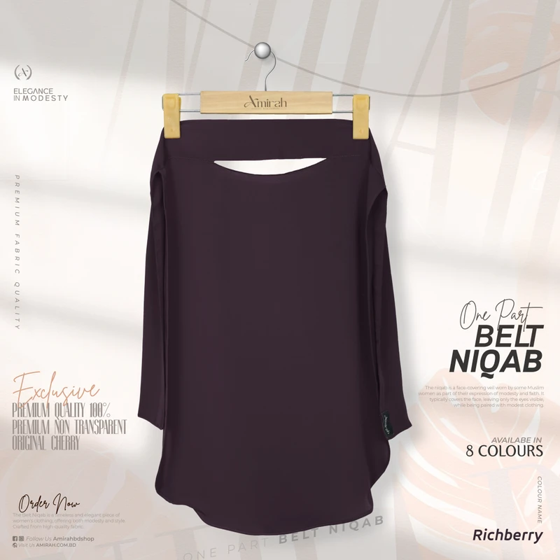 One Part Niqab- Richberry