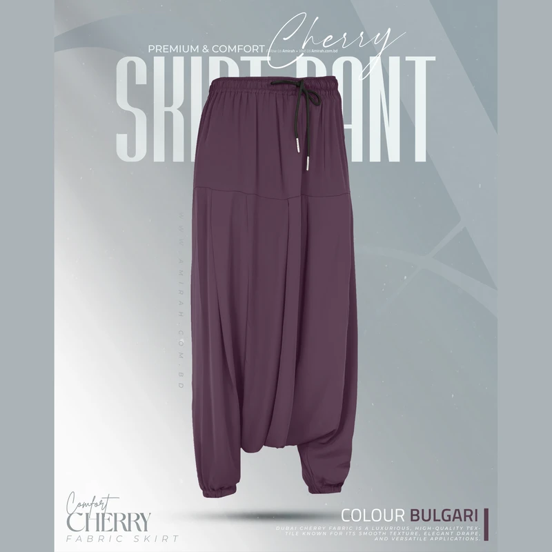 Cherry Skirt Pant-Bulgari