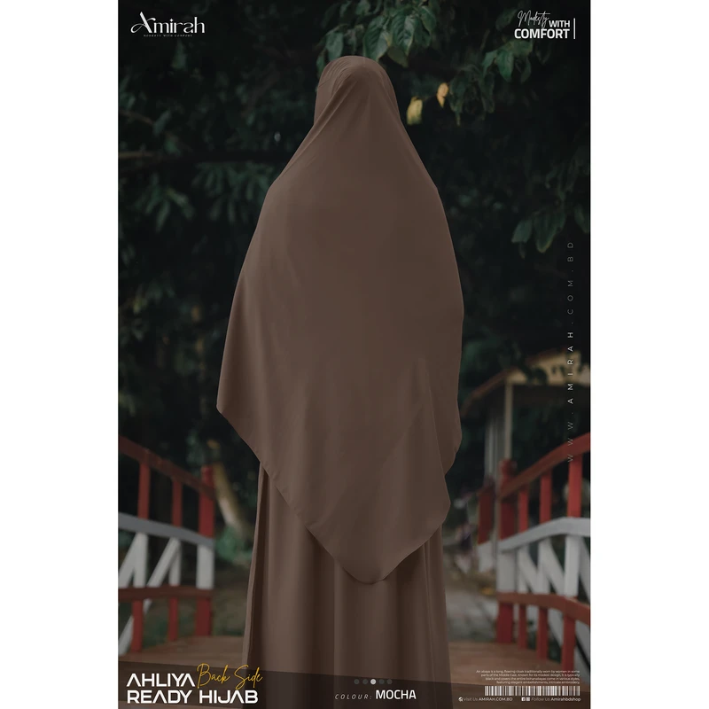 Ahliya Ready Hijab- Mocha