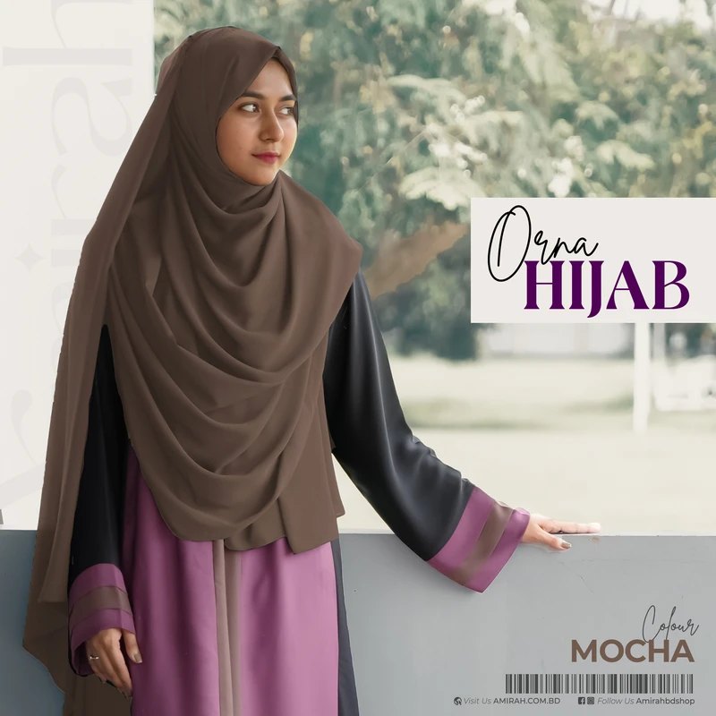 Orna Hijab- Mocha