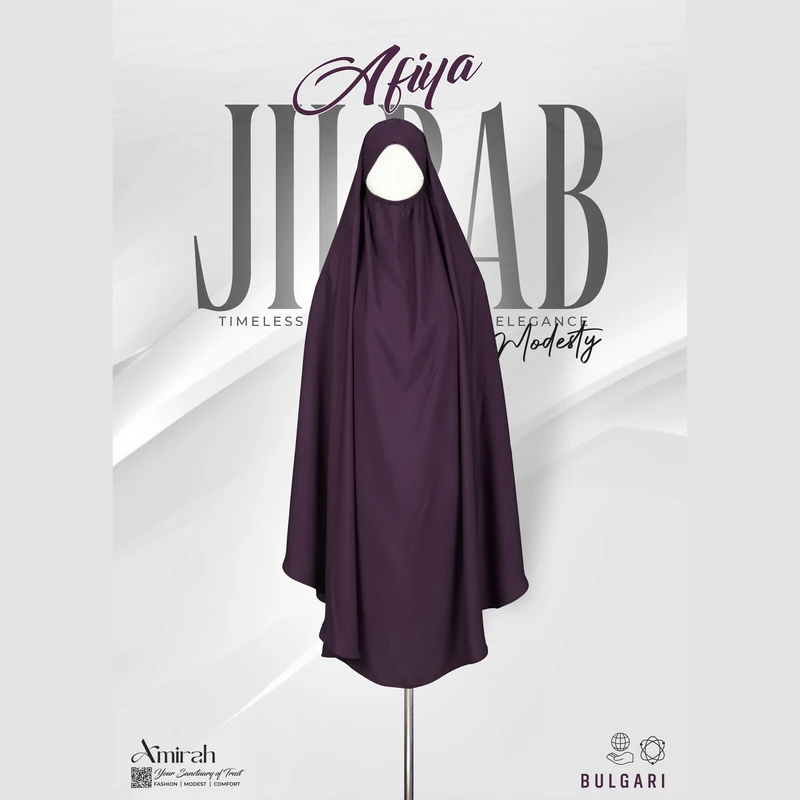 Afiya Jilbab- Bulgari
