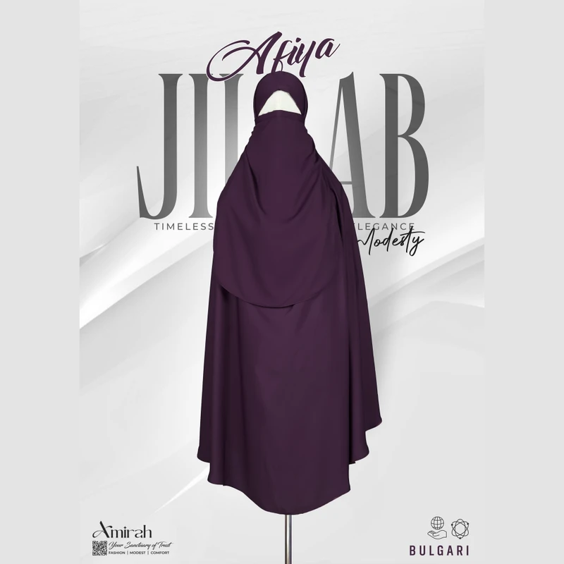 Afiya Jilbab- Bulgari