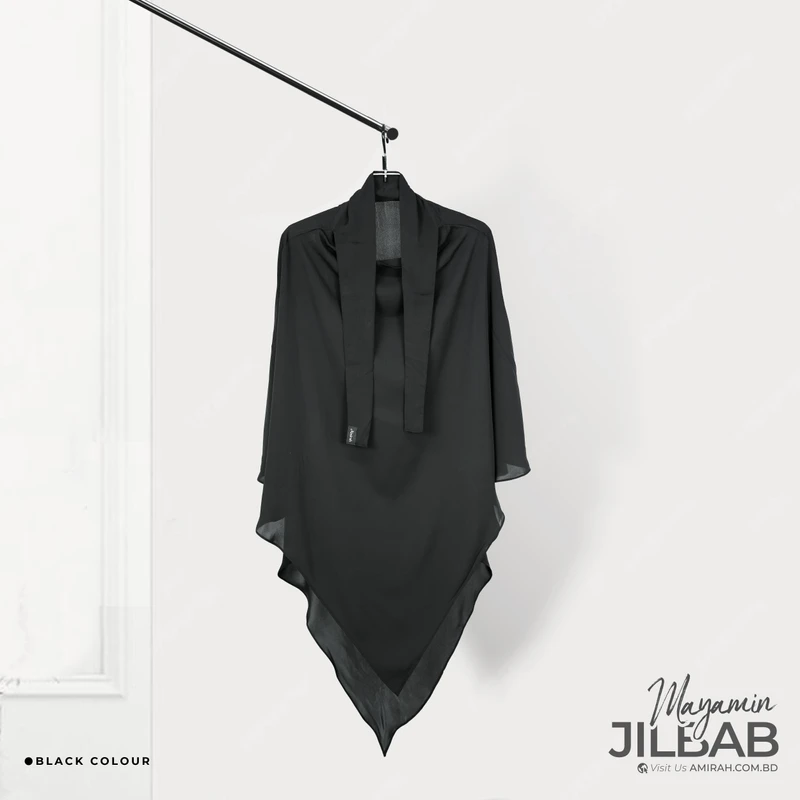 Mayamin Jilbab- Black