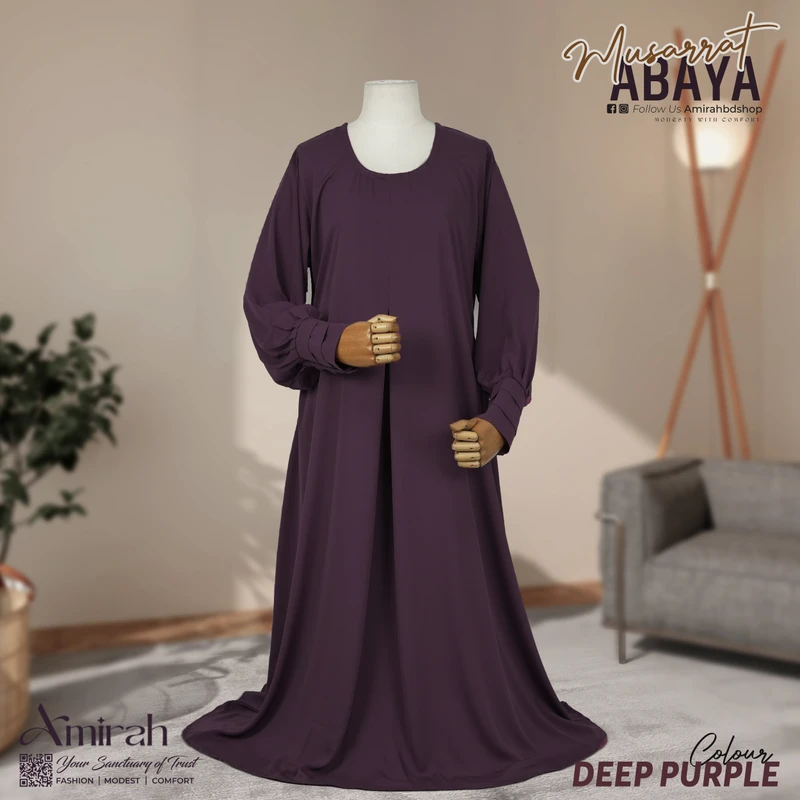 Muhsanat Abaya-Deep Purple