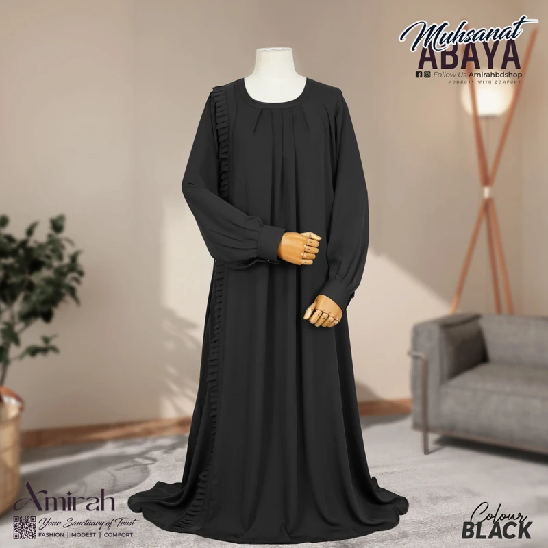 Muhsanat Abaya-Black