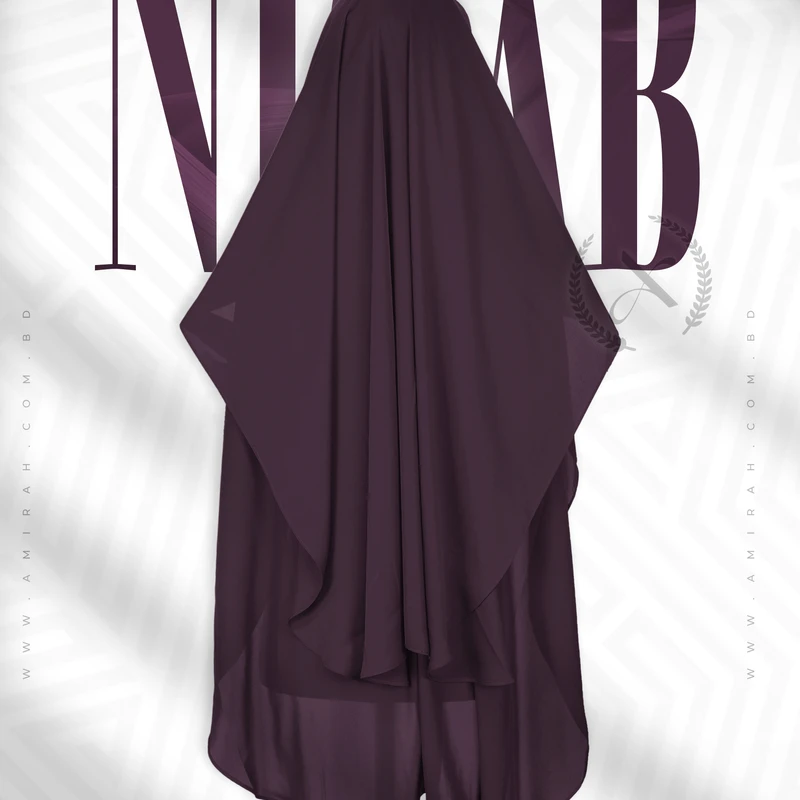 Three Part Niqab- Bulgari