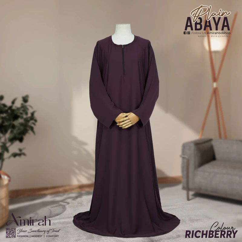Plain Abaya-Richberry