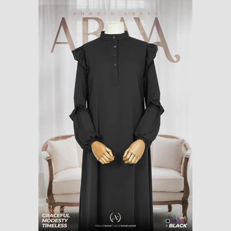 Anabia Abaya-Black