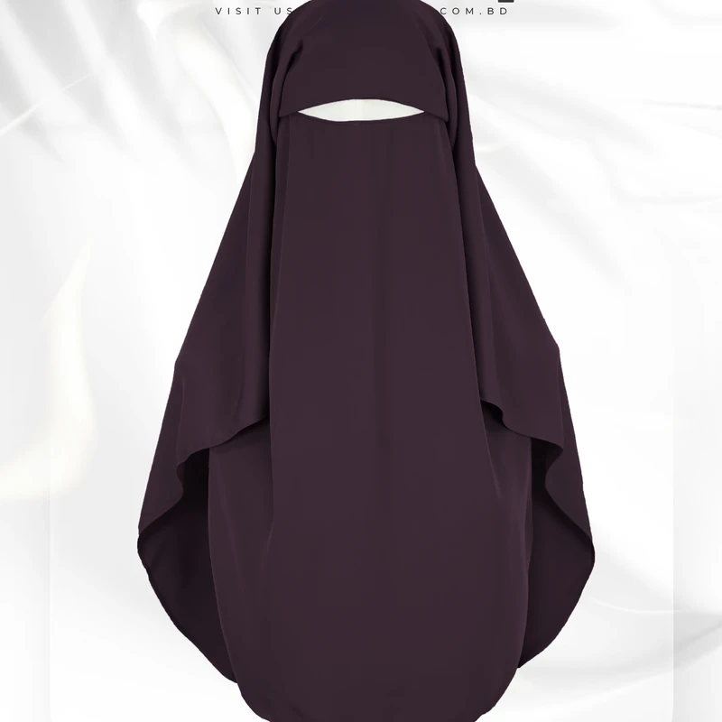 Two Part Niqab- Richberry