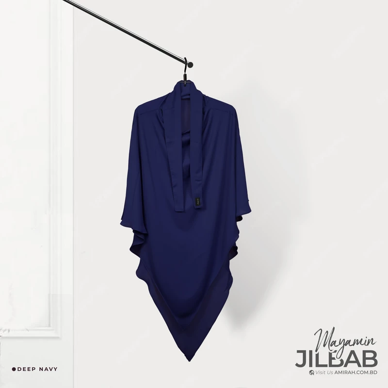 Mayamin Jilbab- Navy Blue