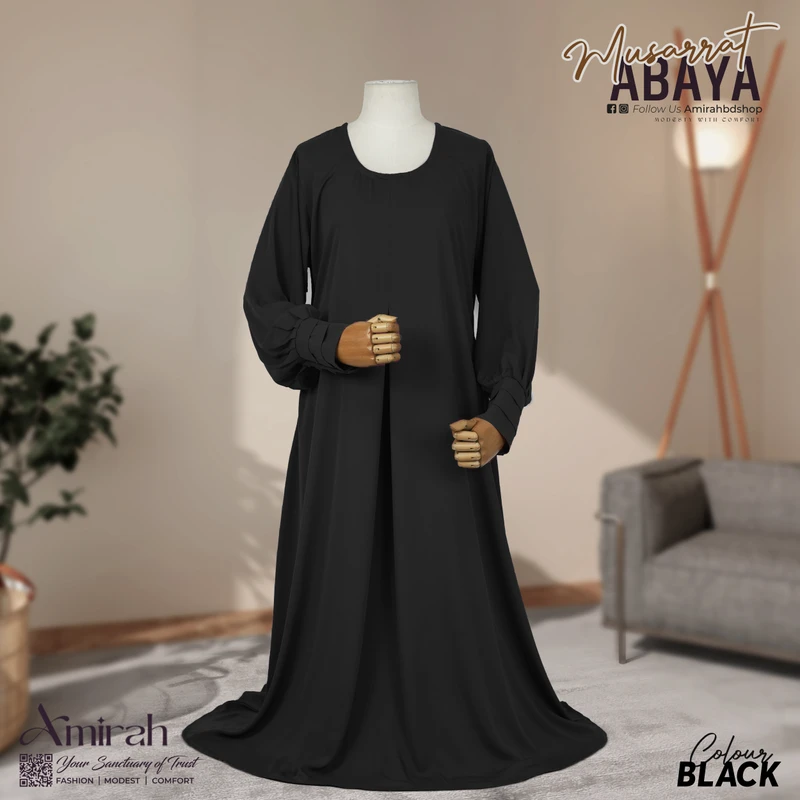 Musarrat Abaya-Black