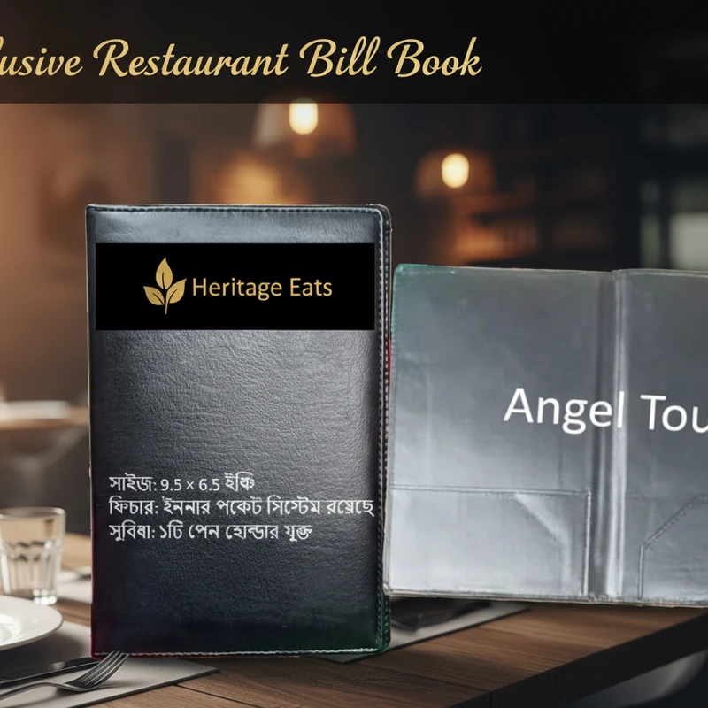 Restaurant Bill Book