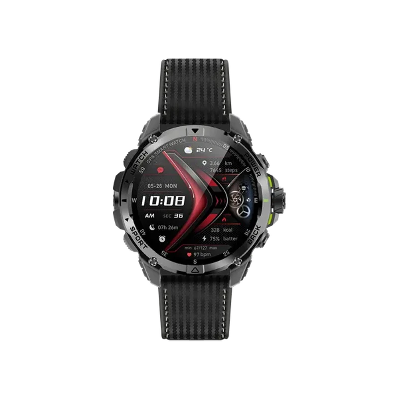 oraimo Watch GT 1.43" AMOLED 3ATM GPS Smart Watch with 2 Replaceable Straps