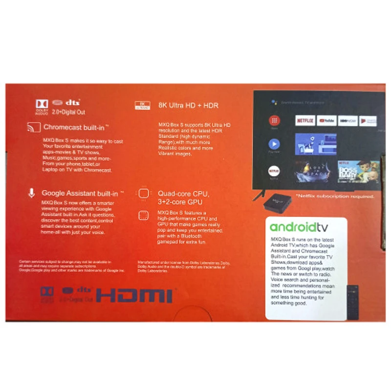 Mxq Box S 5G 8k 8GB RAM 128GB Rom Android Tvbox - Image 3