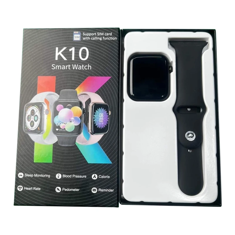 K10 S!m and Bluetooth Smart Watch Call Support Smart Watch - Image 3