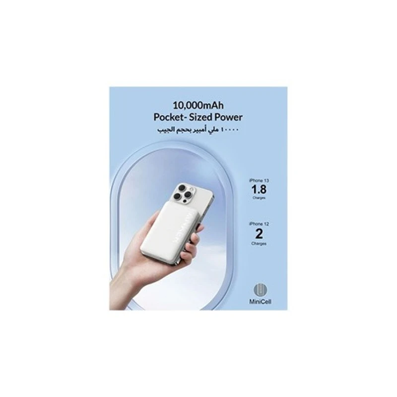 Anker A1642h21 10000mah Wireless White Power Bank - Image 5