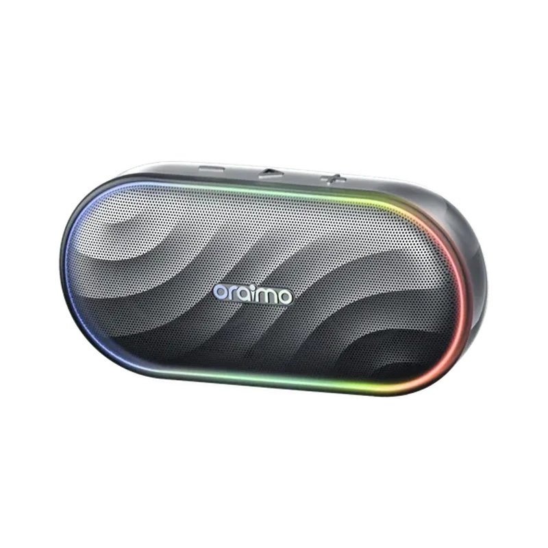 oraimo SpaceBox FM and Customizable Lights and EQ Speaker