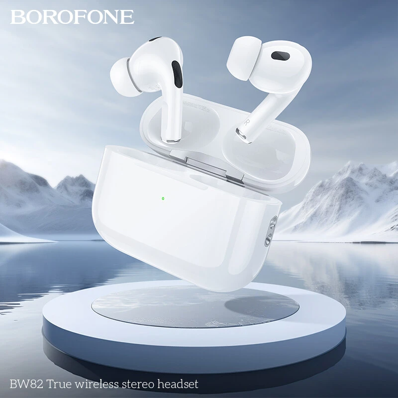 Borofone BW82 True Wireless Stereo in-Ear Bluetooth Headset, White