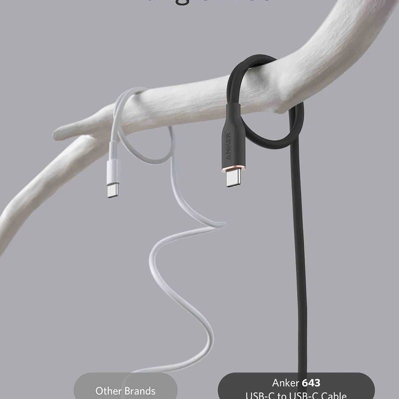 Anker PowerLine III Flow USB-C to USB-C Cable - Image 3