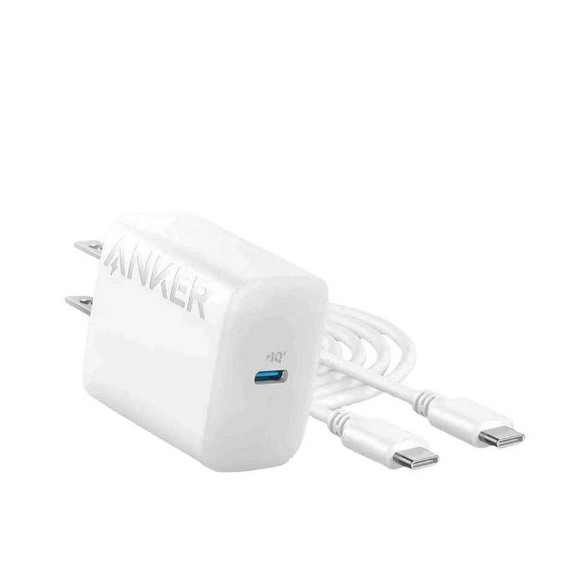 Anker 20W USB C Fast Wall Charger with Type C to C Cable
