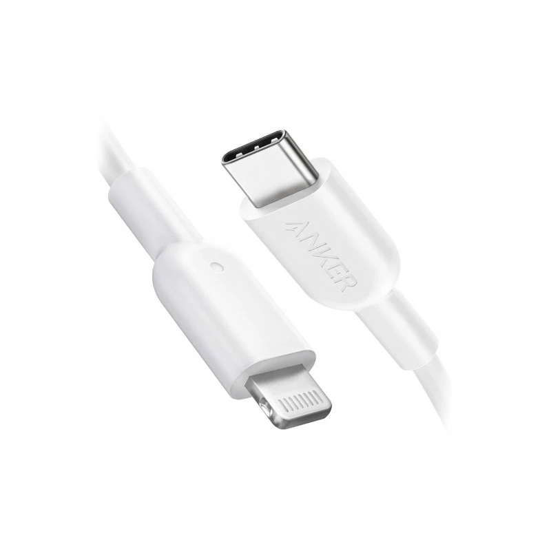 Anker 310 USB-C to Lightning Cable (3ft) – Fast, Durable & MFi Certified