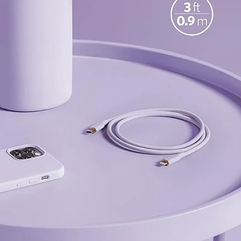 Anker PowerLine III Flow USB-C To Lightning – Purple - Image 5