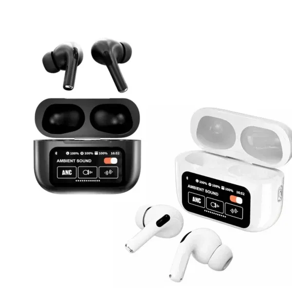 Airpods A9 pro Touch Screen Display with ANC ENC by Somiron