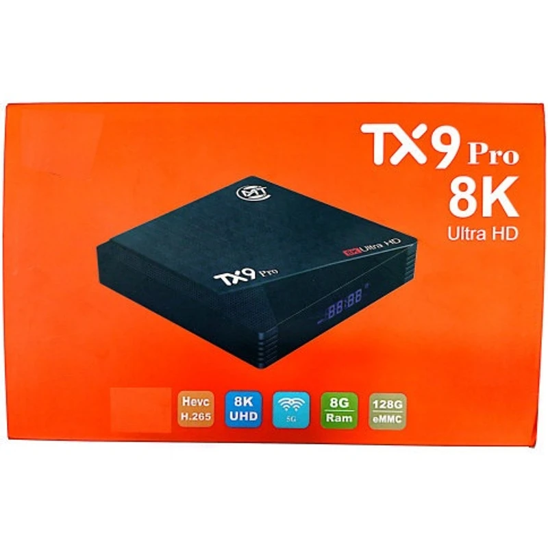 TX9 PRO 8 GB RAM Android TV Box With 5GHz Dual Band WiFi