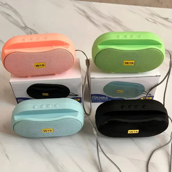 W15 Bluetooth Portable Wireless Speaker - Image 3