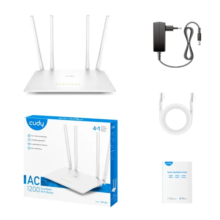 Cudy WR1200 AC1200 Dual Band Smart Wi-Fi Router - Image 3