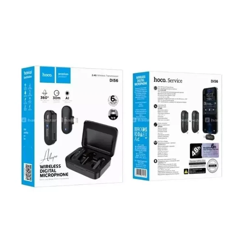 Hoco Di56 Alegre Lavalier Wireless Digital Microphone