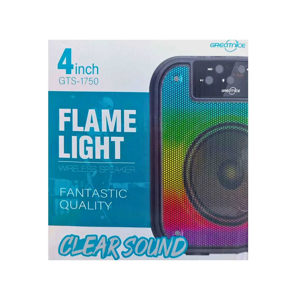 Greatnice GTS-1750 Portable Wireless Bluetooth Speaker (4INCH)