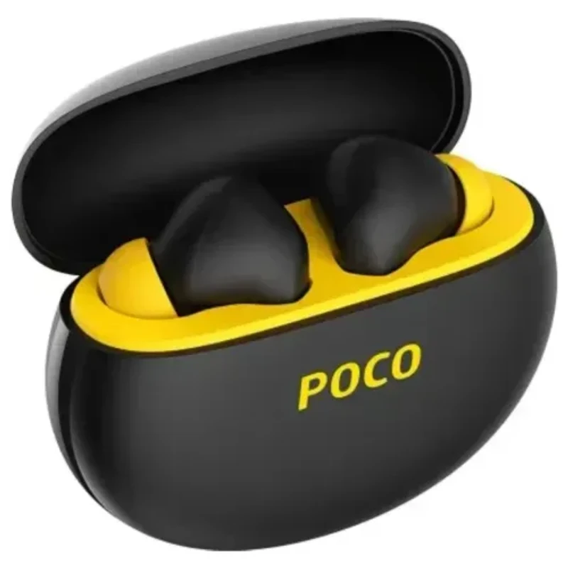 Key Features Model: Poco Pods Driver: 12mm dynamic driver Frequency Response: 20Hz – 20 kHz Connectivity: Bluetooth 5.3 IPX4 waterproof, Upto 60ms