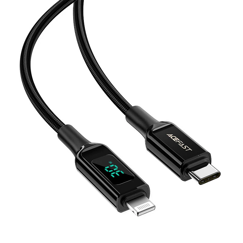 Acefast C6-01 USB-C to Lightning Charging Data Cable 30W 1.2m