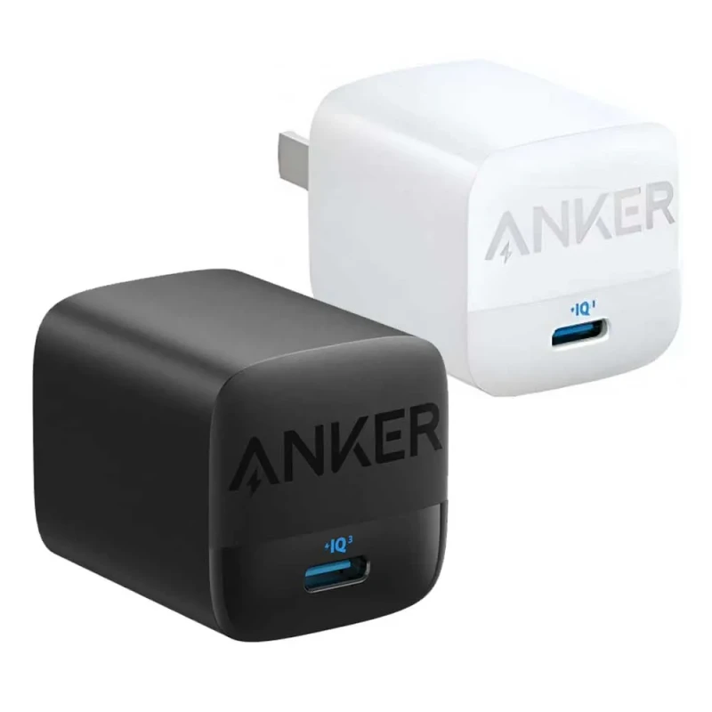 Anker 313 GaN 30W Foldable Charger USB C Power IQ 3.0 Verified
