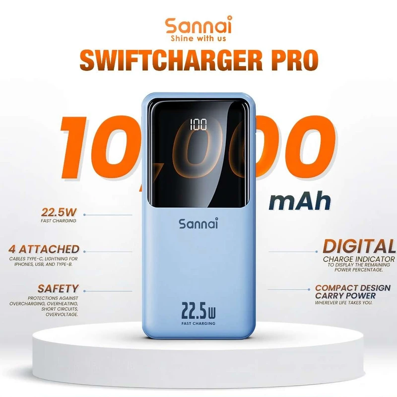 SP-11- 22.5 Watt Fast Charging Supported PowerBank