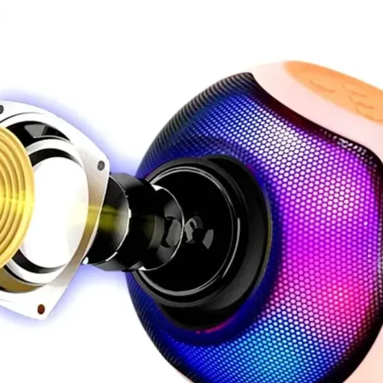 X-811 Colorful light RGB home music Bluetooth SpeakerWaterproof HiFi Super bass Wireless Mini portable Speaker