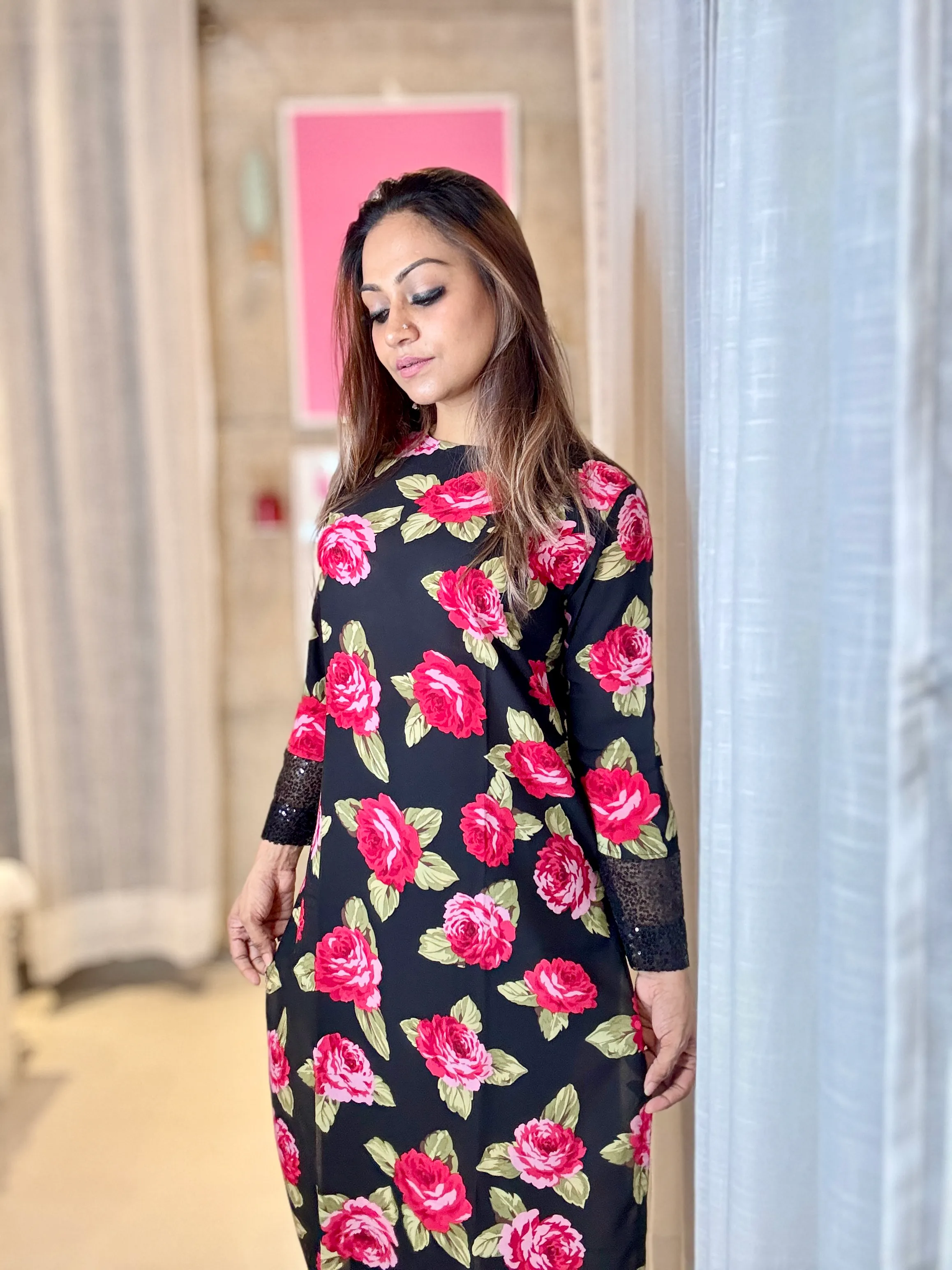 Hibiscus Kurti