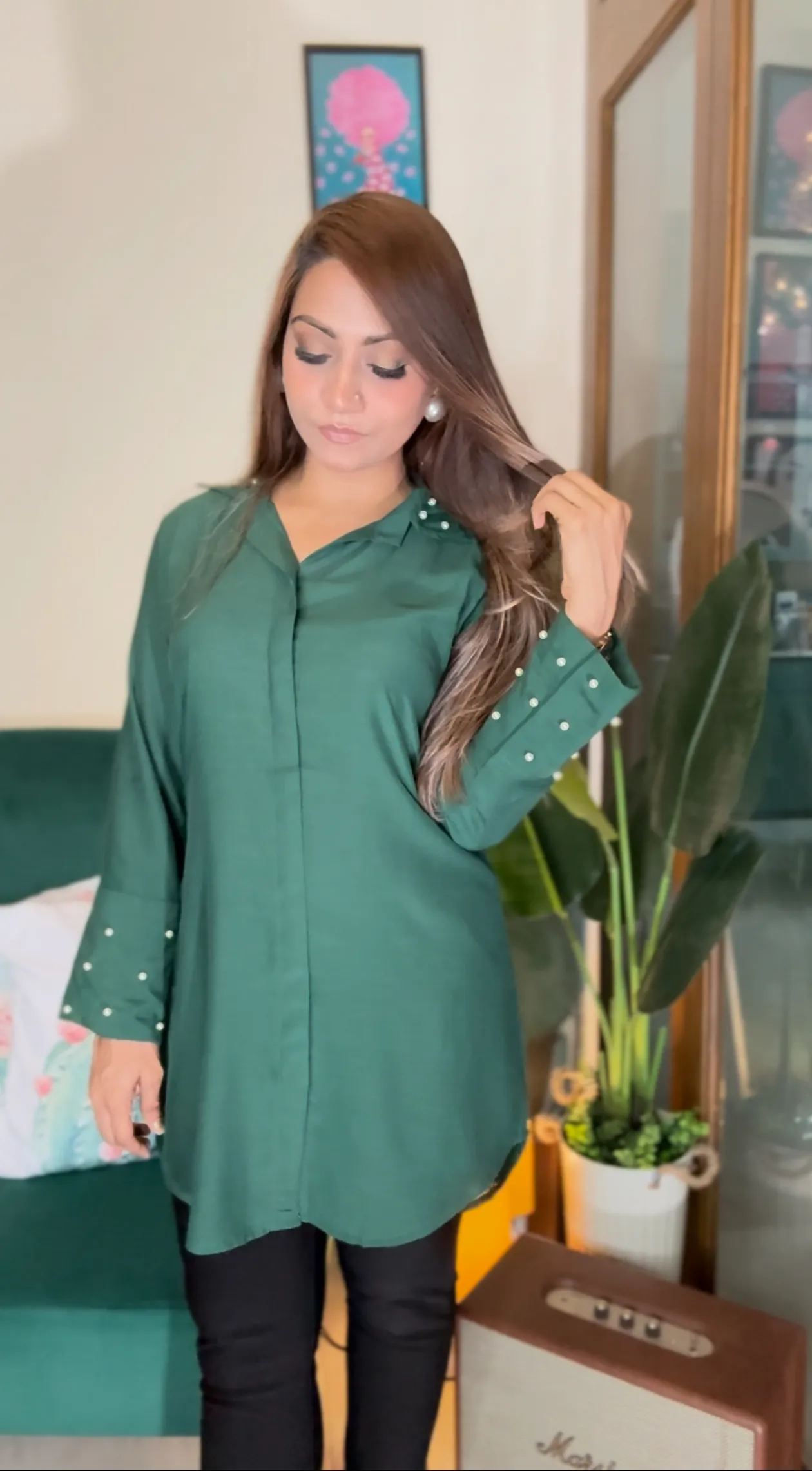 Green Pearl Shirt