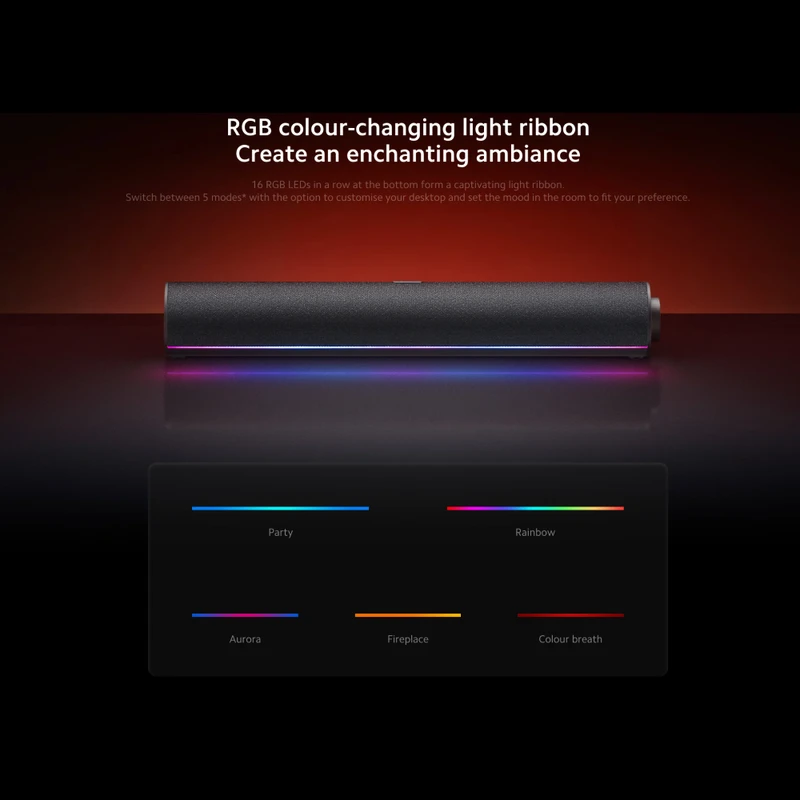 Xiaomi Dual Stereo Desktop Bluetooth Speaker RGB