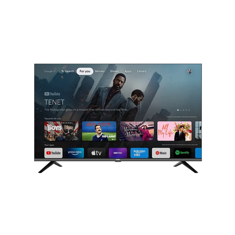 Haier (H43K800UX) 43 Inch 4K Bezel Less Google TV