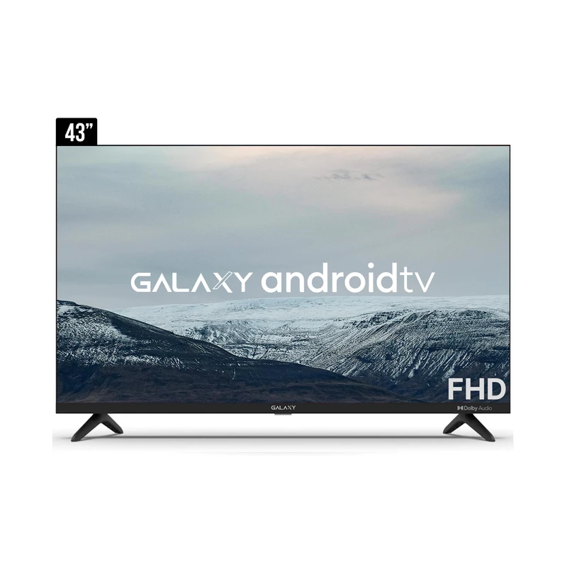 Galaxy (GA43FV1) 43 Inch 4k Supported Voice Control Smart Android TV