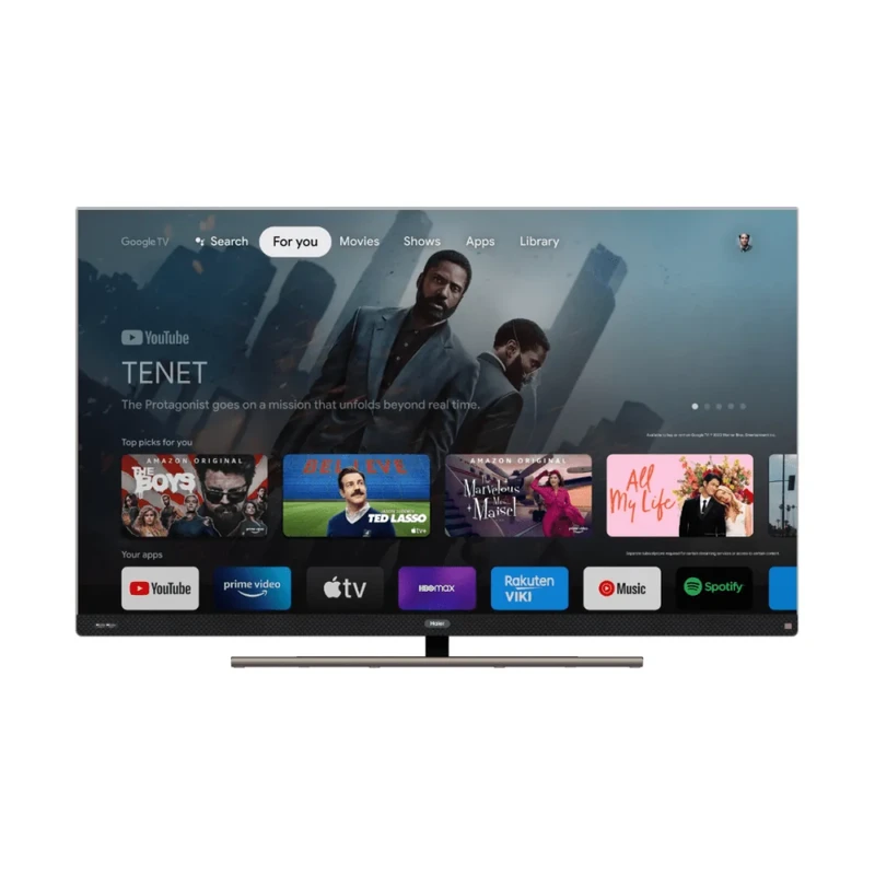 Haier (H55S900UX) 55 Inch QLED 4K Bezel Less Google TV