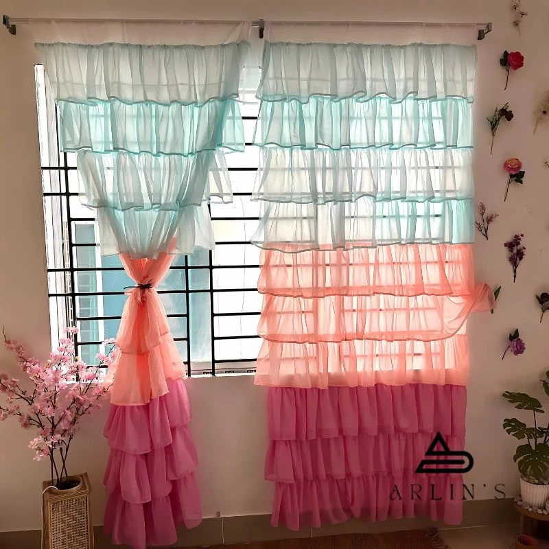 ruffle curtains
